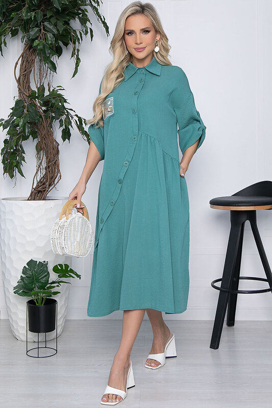 LT Collection Платье 430480 П10541 малахит