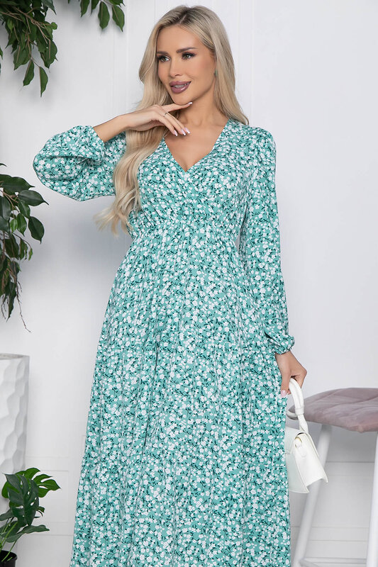 LT Collection Платье 432441 П10665 зелёный