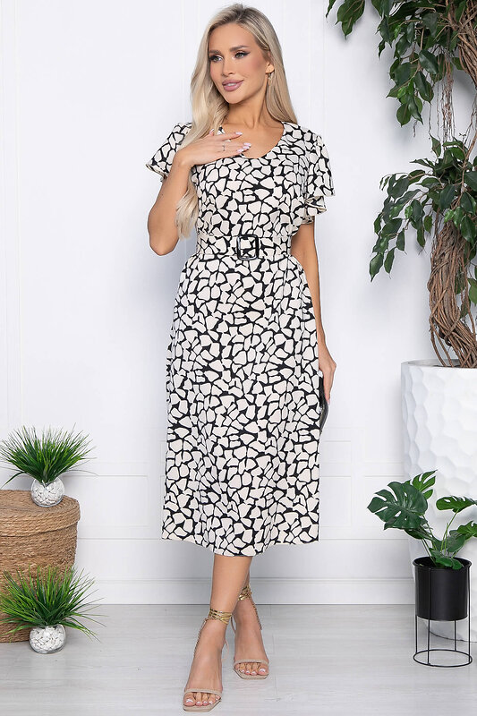 LT Collection Платье 433791 П10723 бежевый