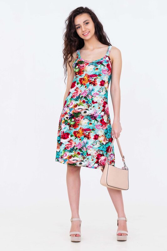 Натали Сарафан 434311 21542 цветы