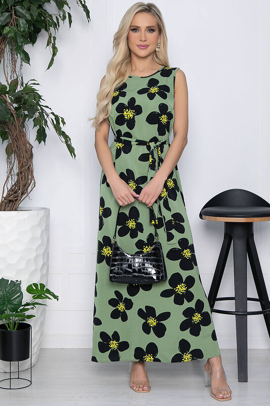 LT Collection Платье 434754 П10679 зелёный