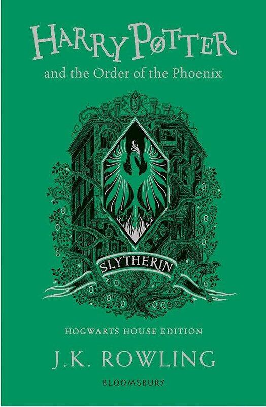 Эксмо J.K. Rowling "Harry Potter and the Order of the Phoenix - Slytherin Edition J.K. Rowling Гарри Поттер и Орден Феникса - Слизерин Д.К. Роулинг / Книги на англ. языке" 437738 978-1-52-661821-4 