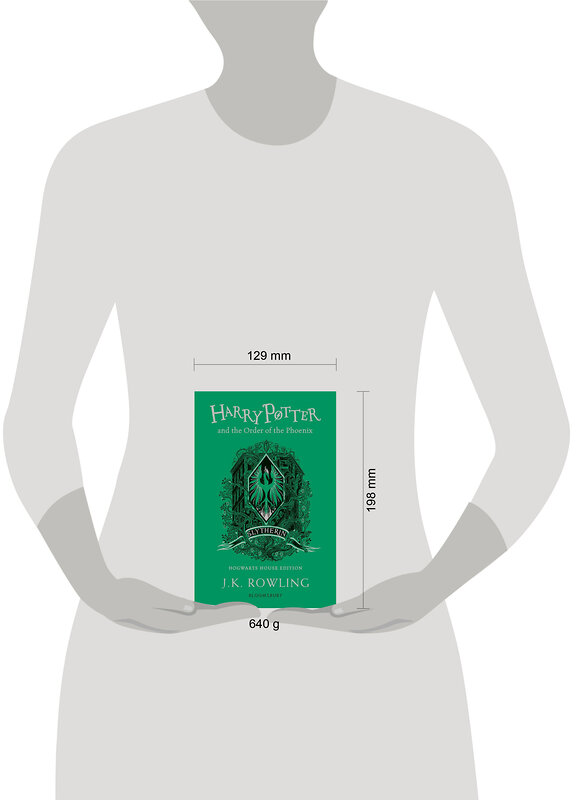 Эксмо J.K. Rowling "Harry Potter and the Order of the Phoenix - Slytherin Edition J.K. Rowling Гарри Поттер и Орден Феникса - Слизерин Д.К. Роулинг / Книги на англ. языке" 437738 978-1-52-661821-4 