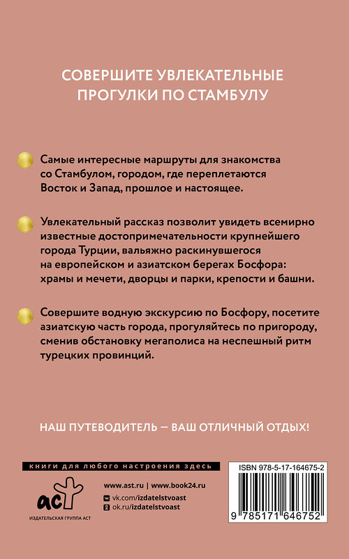 АСТ . "Стамбул. Путеводитель пешеходам" 438338 978-5-17-164675-2 