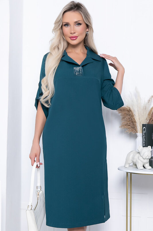 LT Collection Платье 440182 П10895 зелёный