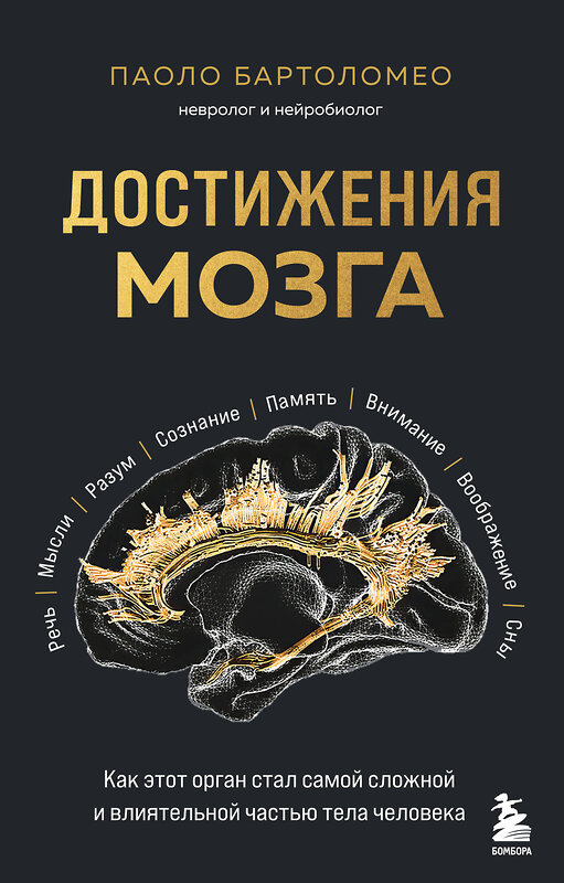 Эксмо Паоло Бартоломео "Достижения мозга. Как этот орган стал самой сложной и влиятельной частью тела человека" 440757 978-5-04-195280-8 