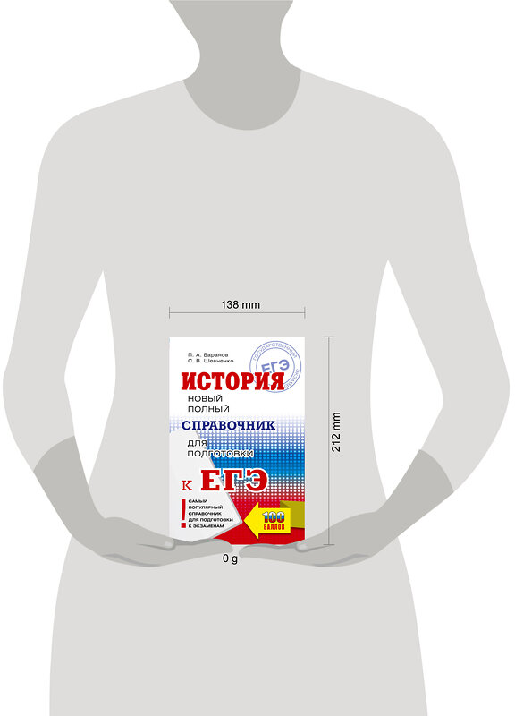 АСТ Баранов П.А., Шевченко С.В. "ЕГЭ. История. Новый полный справочник для подготовки к ЕГЭ" 442371 978-5-17-161999-2 