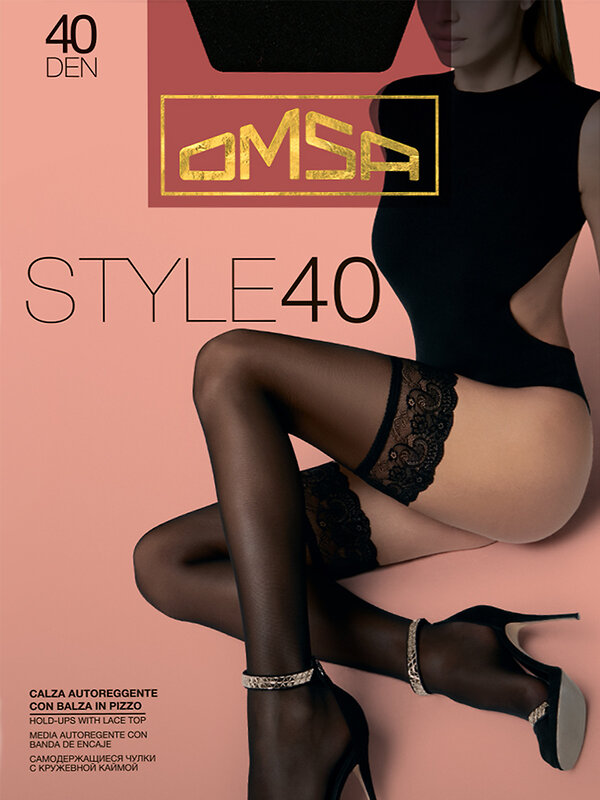 JS Omsa Чулки 442728 STYLE 40 caramello