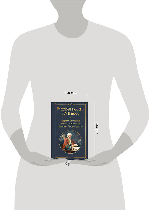Эксмо Державин Г.Р., Ломоносов М.В., Крылов И.А. и др. "Русская поэзия XVIII века" 443475 978-5-04-201101-6 