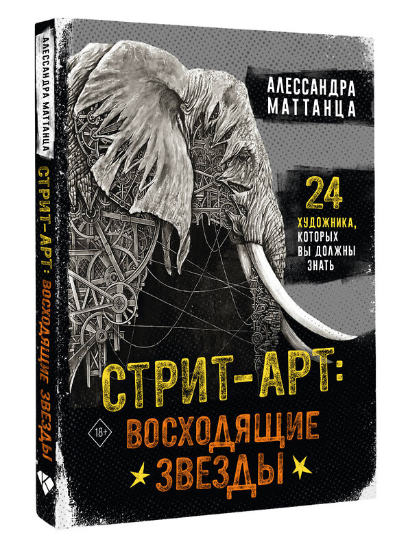 АСТ Алессандра Маттанца "Стрит-арт: восходящие звезды" 443573 978-5-17-154775-2 