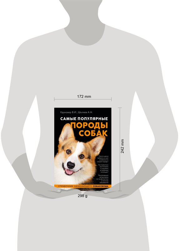 Эксмо Владимир Круковер, Андрей Шкляев "Самые популярные породы собак (ноф. оф.)" 450173 978-5-04-119420-8 