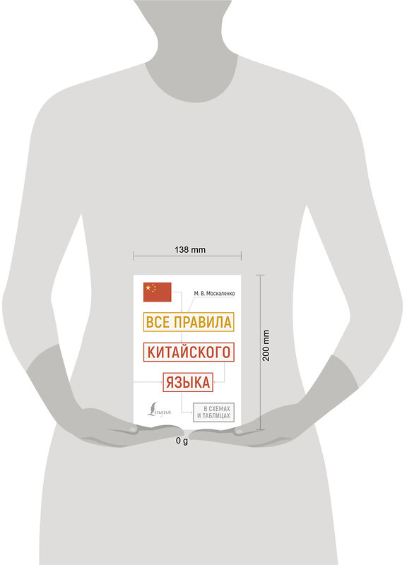 АСТ М. В. Москаленко "Все правила китайского языка в схемах и таблицах" 450771 978-5-17-161267-2 