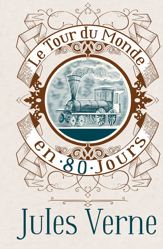 АСТ Jules Verne "Le Tour du Monde en 80 Jours" 455672 978-5-17-162036-3 