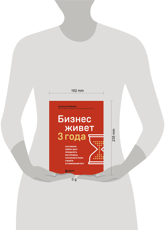 Эксмо Оксана Артюхина "Бизнес живет три года. Как помочь своему делу преодолеть все кризисы начального этапа и выйти в стабильный рост" 458101 978-5-04-186608-2 