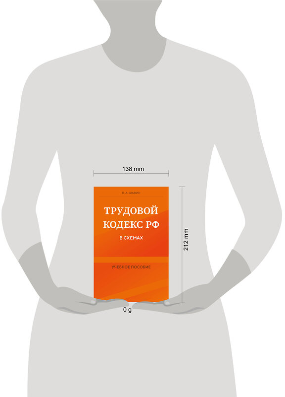 Эксмо В. А. Шавин "Трудовой кодекс РФ в схемах. Учебное пособие" 458103 978-5-04-201215-0 