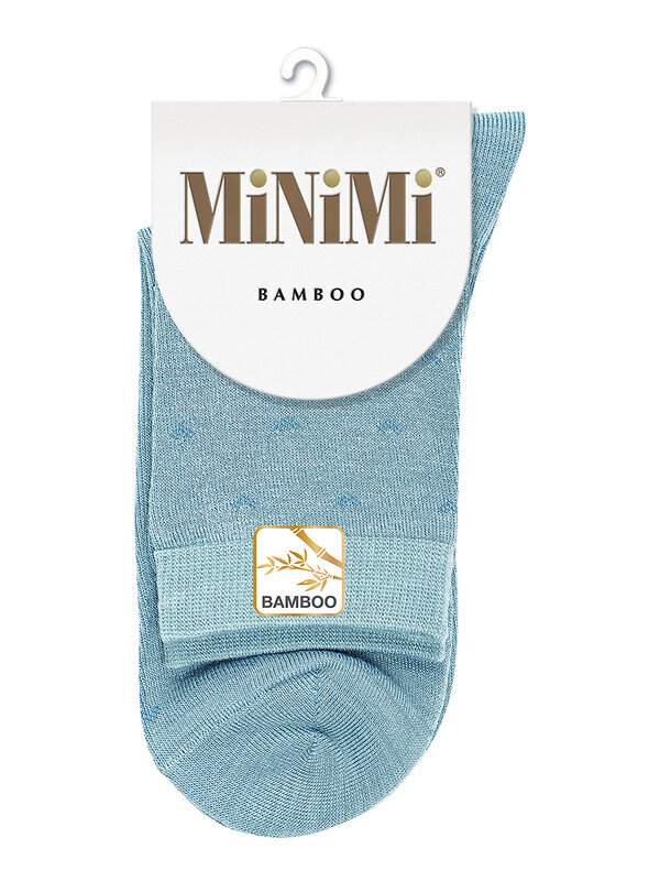 Minimi Носки 462062 MINI BAMBOO 2202 Turchese (Голубой)