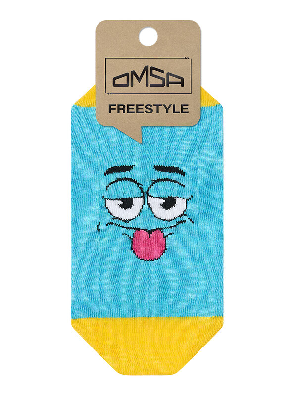 Omsa Носки 462125 OMSA FREESTYLE 601 Turchese (Голубой)