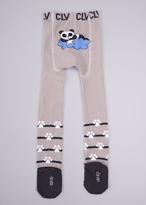 CLEVER Колготки 462688 КД197 68-86 св.серый