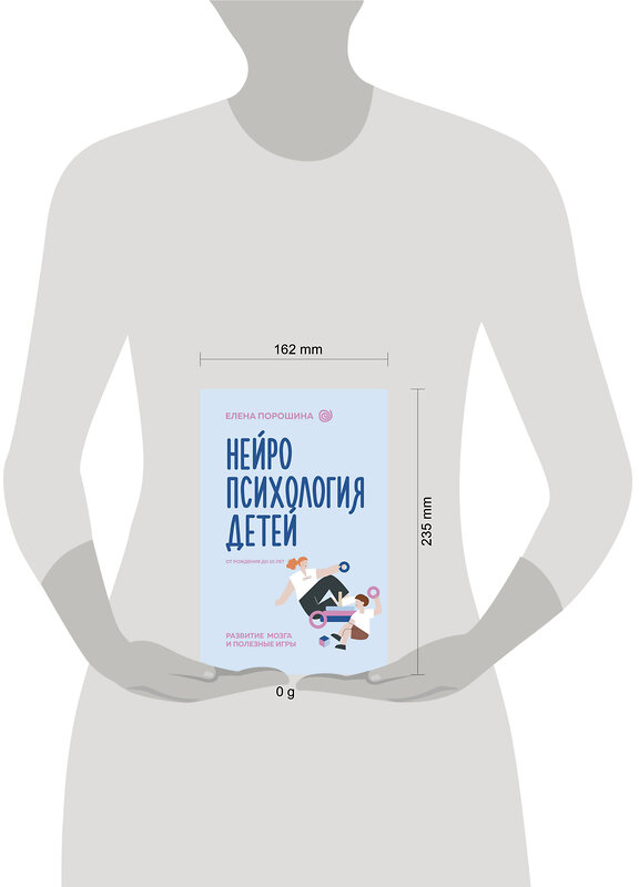 АСТ Порошина Е.А. "Нейропсихология детей от рождения до 10 лет. Развитие мозга и полезные игры" 464634 978-5-17-157200-6 