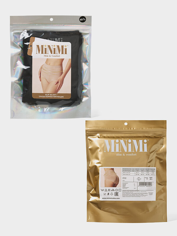 Minimi Трусы 465375 Mi 2251MS Shaping Slip Panty (корректирующие трусы с широким поясом), PA Beige (Бежевый)