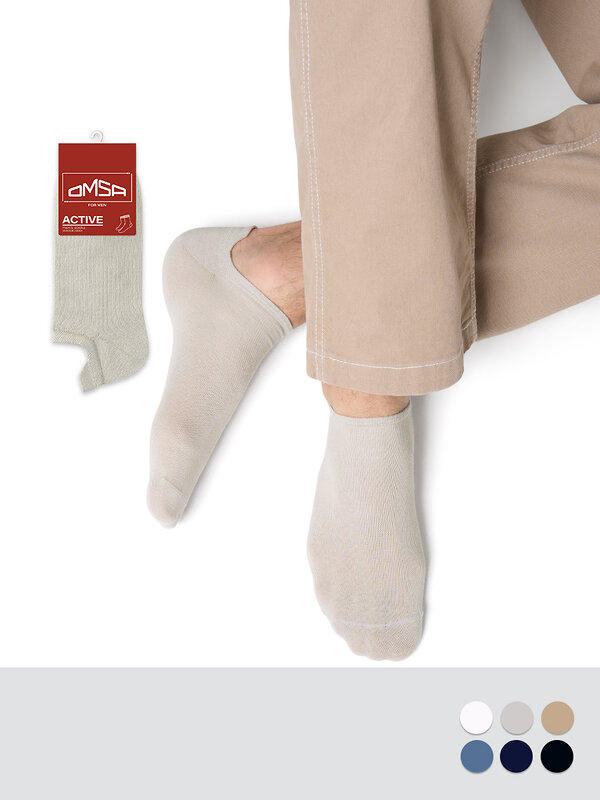 Omsa Носки 465379 OMSA ACTIVE 124 Beige (Бежевый)