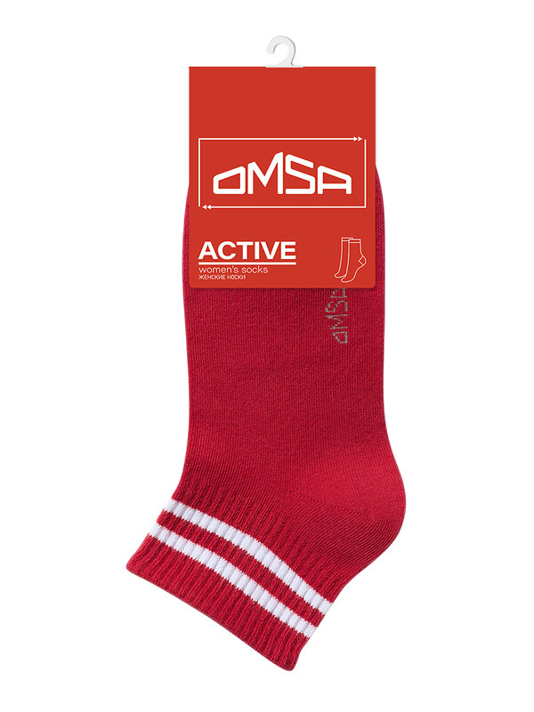 Omsa Носки 465430 OMSA ACTIVE 154 Rosso (Красный)