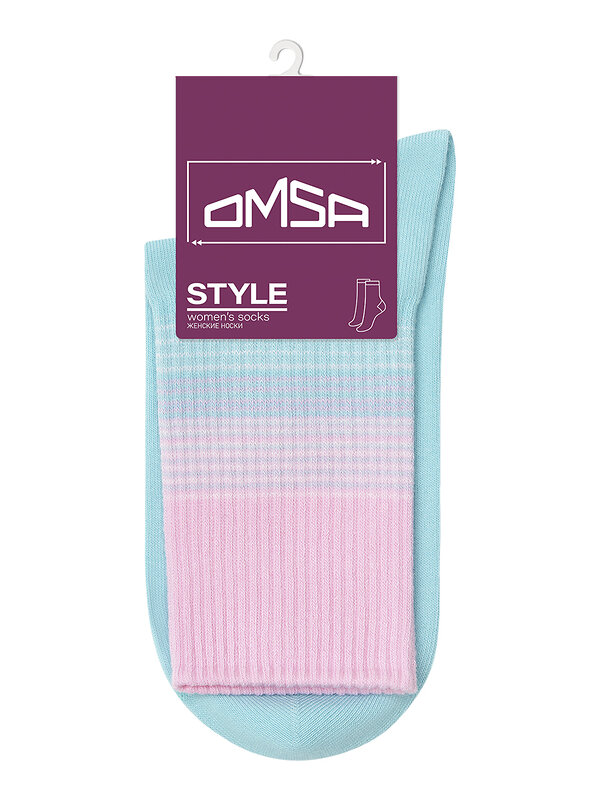 Omsa Носки 466837 OMSA STYLE 554 Blu Сhiaro (Голубой)