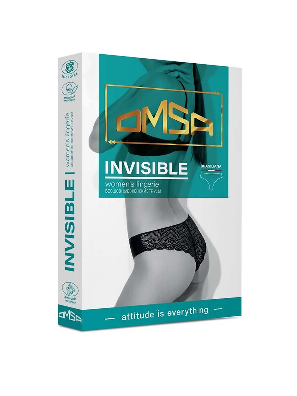 Omsa Трусы 467931 1. БOmD_B Invisible 2613-01SS Brasiliana (термоклеевая обработка края), PA Nudo (Бежевый)