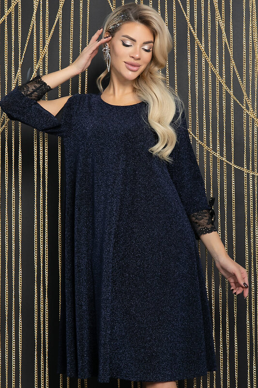 LT Collection Платье 468564 П11784 синий