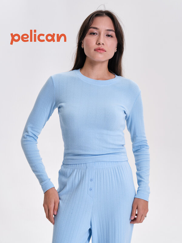 PELICAN Джемпер 470456 PFJ6944 Голубой