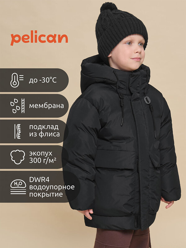 PELICAN Куртка 470460 BZXZ3362/10 Черный