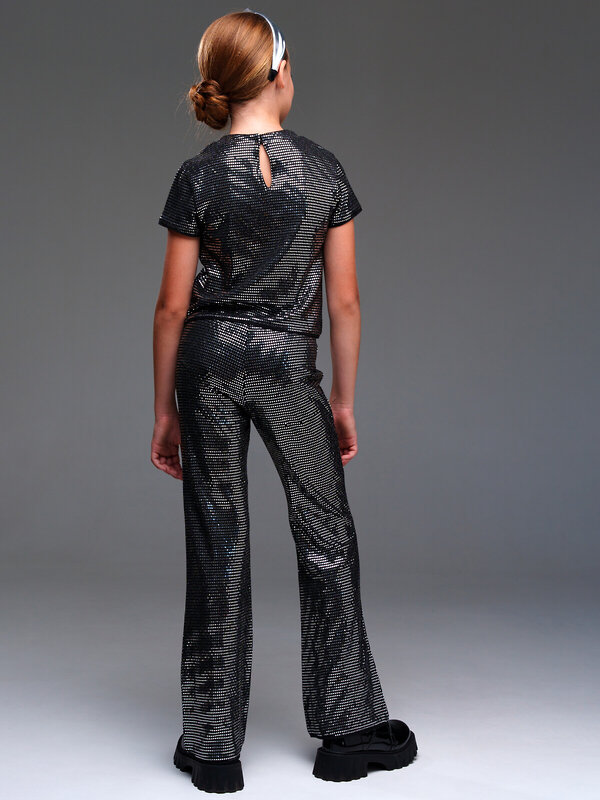 PLAYTODAY Брюки 472566 42421001 черный,серебряный