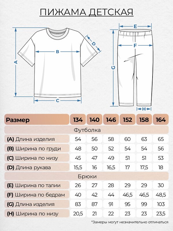 Be Friends Пижама 473182 09119 молочный/красная клетка