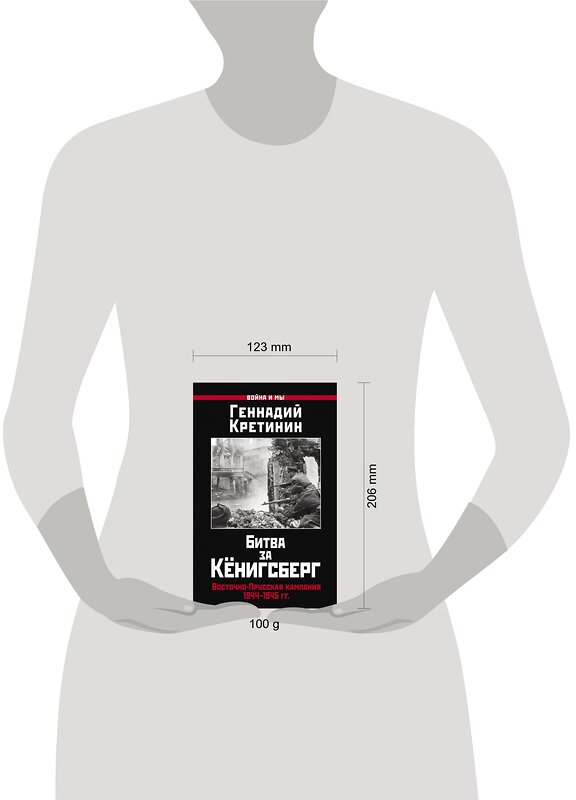 Эксмо Кретинин Г.В. "Битва за Кёнигсберг. Восточно-Прусская кампания 1944–1945 гг." 475114 978-5-00155-551-3 