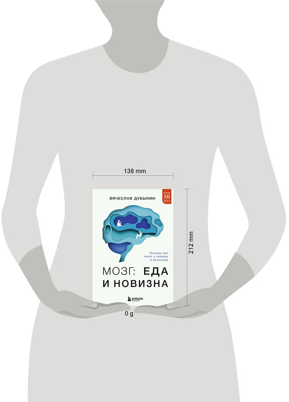 Эксмо Вячеслав Дубынин "Мозг: еда и новизна. Почему нас тянет к новому и вкусному" 475181 978-5-04-195024-8 