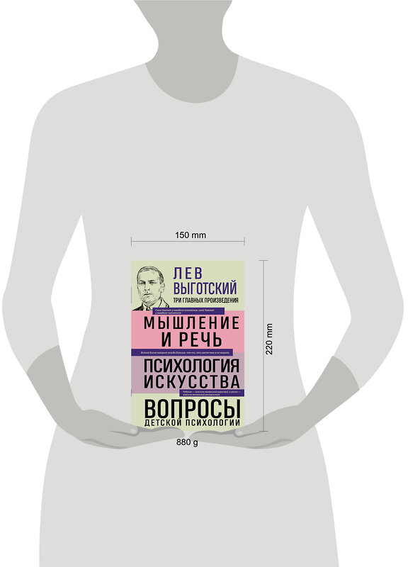 Эксмо Лев Выготский "Лев Выготский. Мышление и речь. Психология искусства. Вопросы детской психологии" 475222 978-5-04-199216-3 