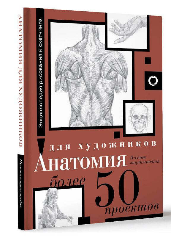 АСТ . "Анатомия для художников. Более 50 проектов. Полная энциклопедия" 475637 978-5-17-163419-3 