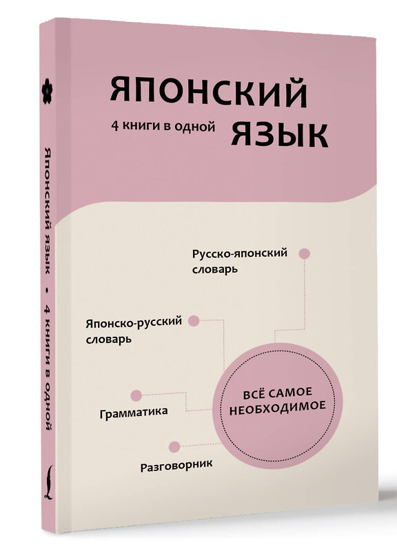 АСТ Н. В. Надежкина "Японский язык. 4 книги в одной: разговорник, японско-русский словарь, русско-японский словарь, грамматика" 475830 978-5-17-169021-2 