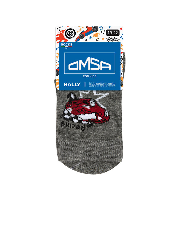 Omsa Носки 476118 OMSA kids   Calzino 23Р66 (Moto) Grigio Melange (Серый)