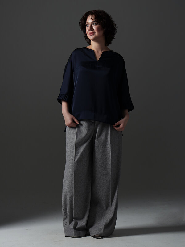 DIMMA Блузка 478028 2519 Темно-синий