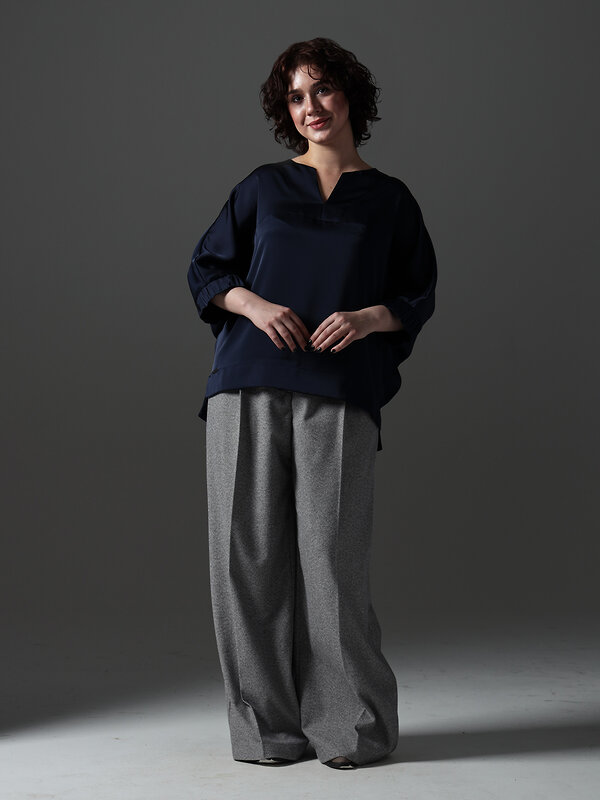 DIMMA Блузка 478028 2519 Темно-синий