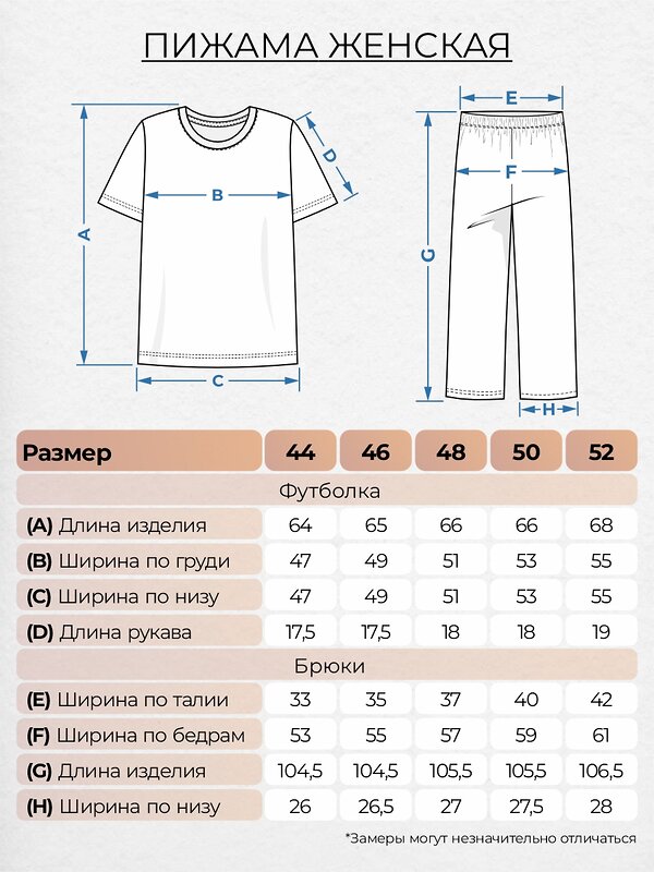 Be Friends Пижама 478656 09334 молочный/зеленая клетка