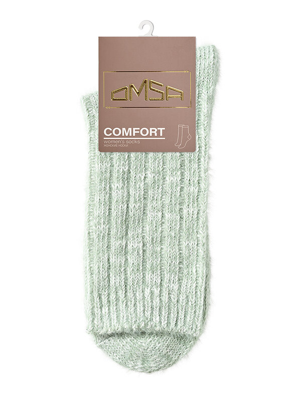 Omsa Носки 479230 OMSA COMFORT 353 с люрексом Menta (Зеленый)