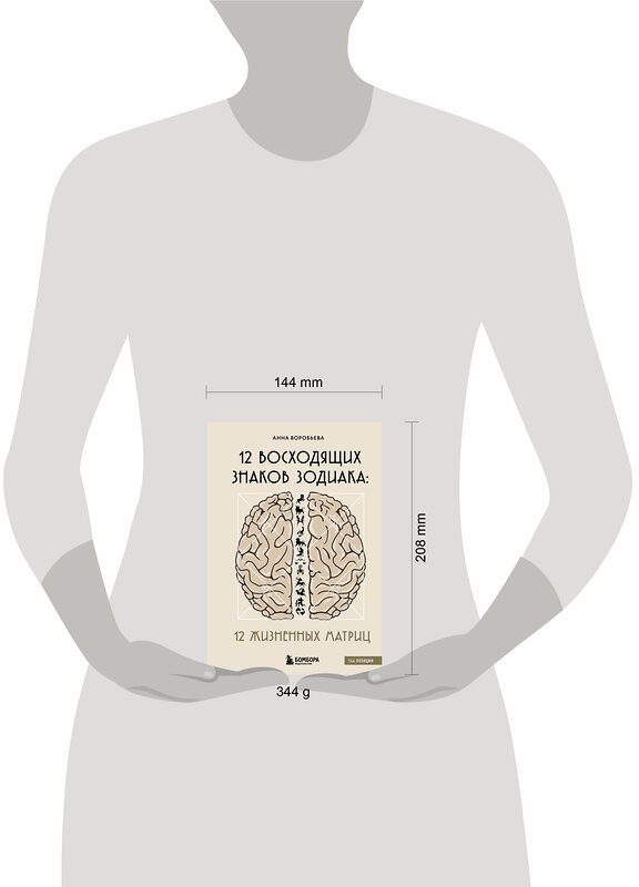 Эксмо Анна Воробьева "12 восходящих знаков Зодиака: 12 жизненных матриц" 479869 978-5-04-205589-8 