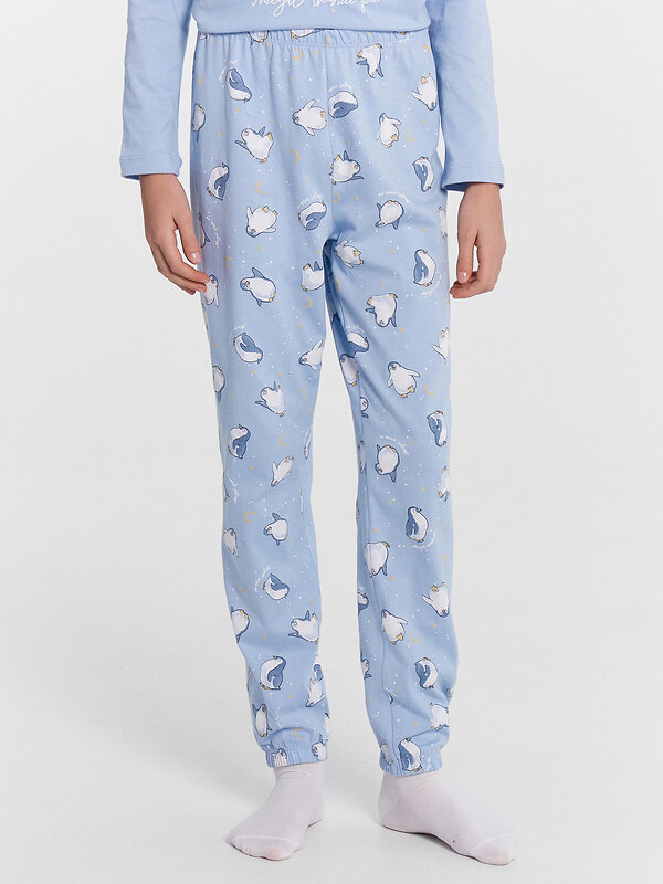 MARK FORMELLE Комплект 481216 567740 голубой +пингвины на голубом