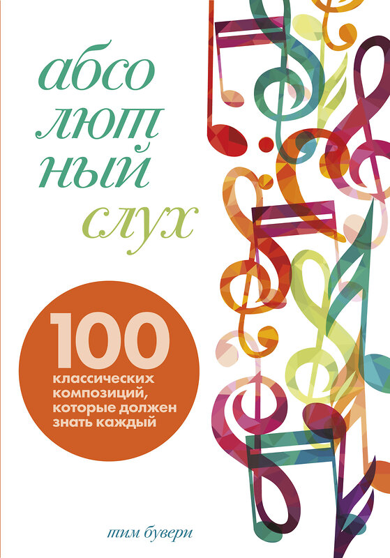 Эксмо Тим Бувери "Абсолютный слух: 100 классических композиций, которые должен знать каждый" 485336 978-5-04-161781-3 