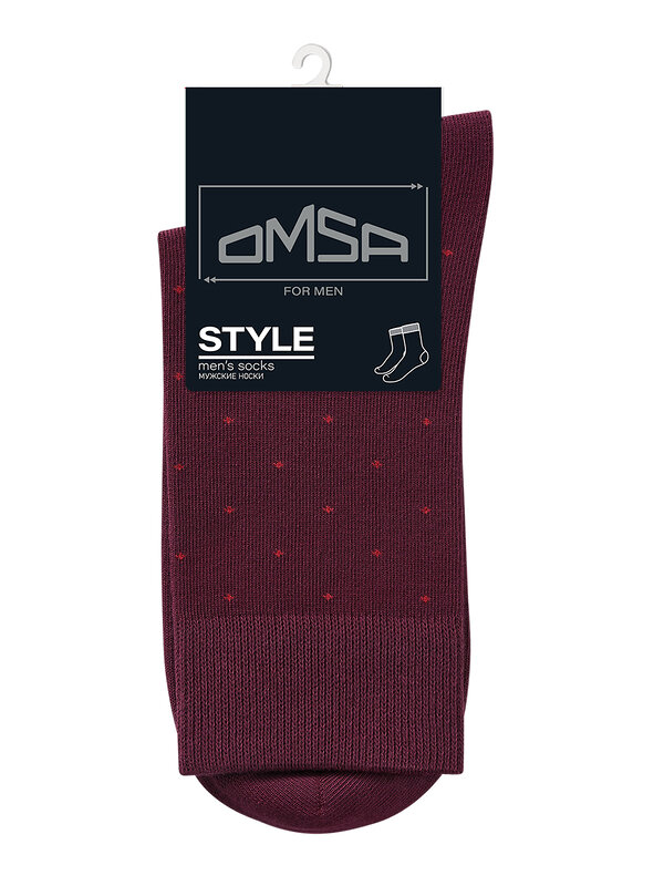 Omsa Носки 486708 OMSA STYLE 513 Mosto (Бордовый)