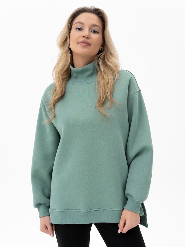 Binita Свитшот 487860 1154-6 серо-мятный