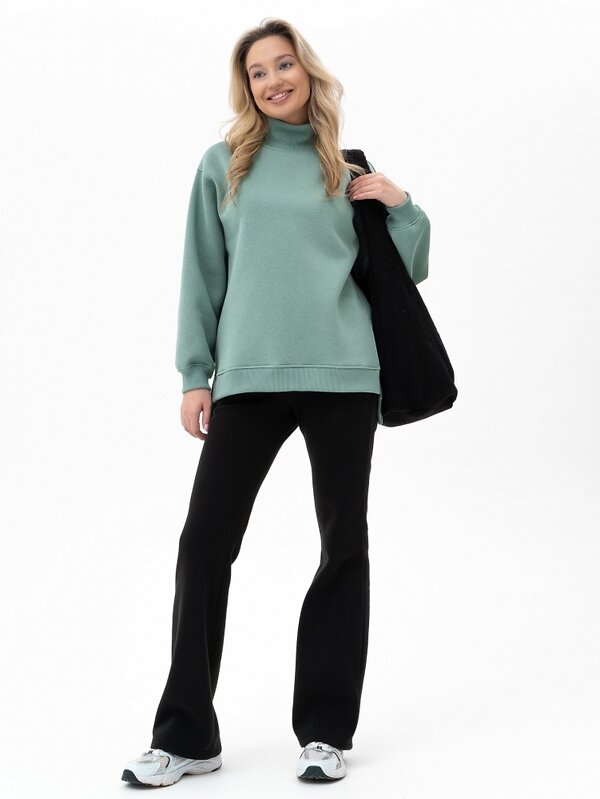 Binita Свитшот 487860 1154-6 серо-мятный