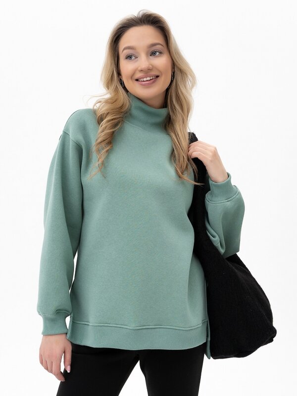 Binita Свитшот 487860 1154-6 серо-мятный